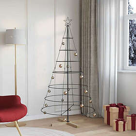 vidaXL Cone Tree Noir 180cm