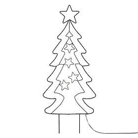 Ambiance Joulukuusi 90LED