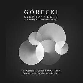 Lisa Gerrard, Genesis Orchestra, Yordan Kamdzhalov Gorecki: Symphony No. 3 Symphony of Sorrowful Songs CD
