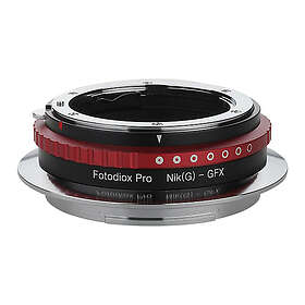 Fotodiox Pro Adaptateur d'objectif Nikon Nikkor G vers monture Fujifilm GFX (NKG