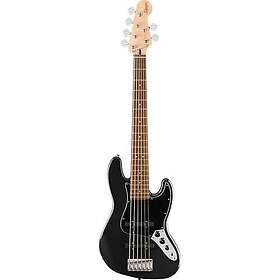 Squier Affinity Jazz Bass VI Svart Metallic