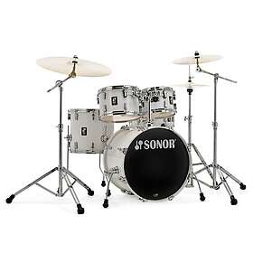 Sonor AQ1 20 5pc Drum Kit w/Hardware Piano White