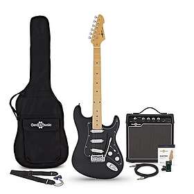 Gear4music LA Select Electric Guitar Black