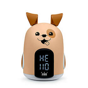 BigBen RKIDSDOG Koira Ruskea Herätyskello & Yövalo
