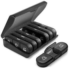 Woobroo Pilulier Semainier 7 Jours 21 Compartiments Pilulier