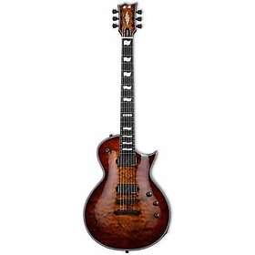 ESP E-II Eclipse Tiger Eye Sunburst