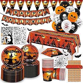 JOTOL Halloweenservis Set 75pcs