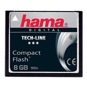 Hama Compact Flash Tech-Line 22Mo/s 8Go