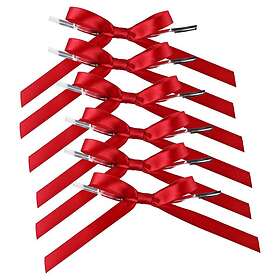 Clas Ohlson Julrosor Satin Julgranspynt 6-pack