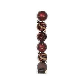 Decoris Säker julgransdekoration 15cm 6-pack