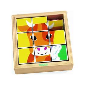 Djeco Träpussel med bondgårdsdjur