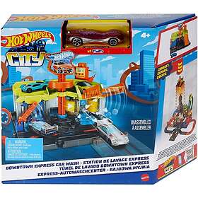 Hot Wheels City Downtown Express Car Wash Playset HDR27