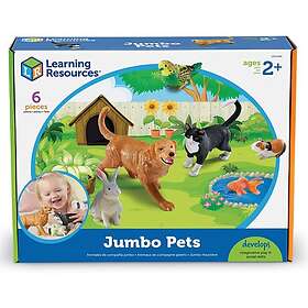 Learning Resources Jumbo Pets Set om 6 LER0688