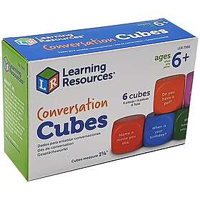 Learning Resources Conversation Cubes Tärningsset 6 Delar
