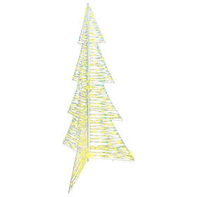 vidaXL Artificial Tree White 180cm 240 LEDs