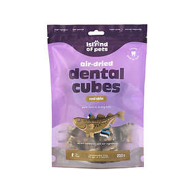 Island of Pets Cod Skin Dental Cubes 100g