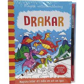 Magisk vattenmålning. Drakar