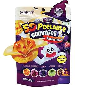 Cokoc 5D Peelable Gummies Blandad Frukt Halloween 60g