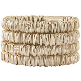 Lenoites Mulberry Silk Skinny Scrunchies 3-pack
