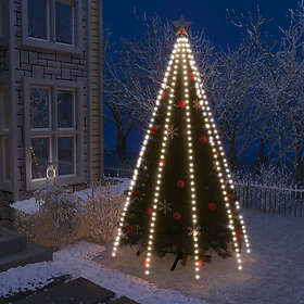 vidaXL 400cm 400 LEDs Cool White