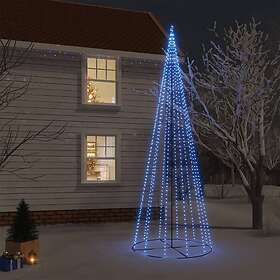 vidaXL Christmas Tree Sininen 160x500cm 732 LEDs