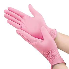 Amabilia Medical Pro Nitrilhandskar Rosa Medium (100 st)