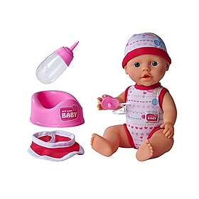 Simba New Born Baby Spis Våt Dukke 30cm 5037800