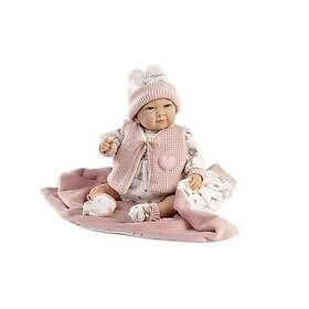 Muñecas Berbesa My Little Reborn Doll med Rosa Västen 4558
