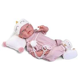 Antonio Juan Sweet Reborn Lea med pyjamas och ögonmask 42cm 80323