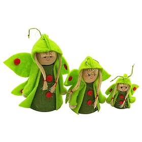 Dekohelden24 Ensemble de 3 Poupées en Feutre 5-10cm BG-51-22966