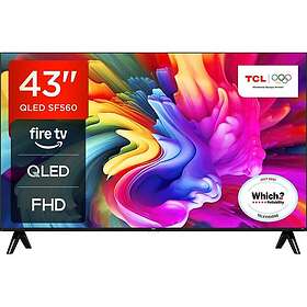 TCL 43SF560-UK 43" Full HD QLED Smart Fire Freely TV (2025)