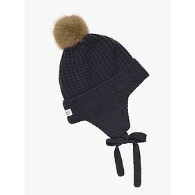EN FANT Ullblandning Hatt med Fuskpäls (Jr)