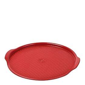 Emile Henry Pizza Stone Grooved Ø 40 cm Red