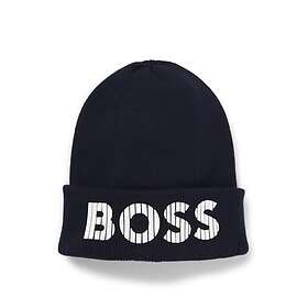 Boss Stickad bomulls mössa (Jr)