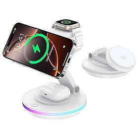 RoRoSkin Support de Charge Sans Fil Magnétique 3-en-1
