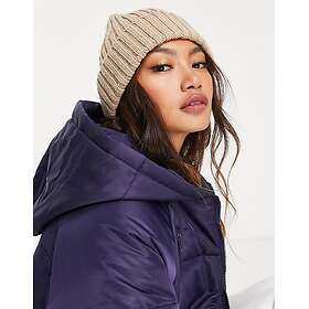 TOPSHOP Ribbstickad mössa