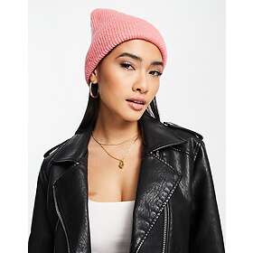 NA-KD Ribbstickad ullblandning mössa