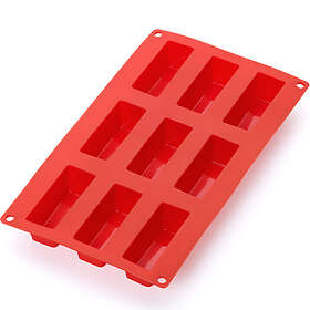 Lékué Silicone Mold 9 Holes Red