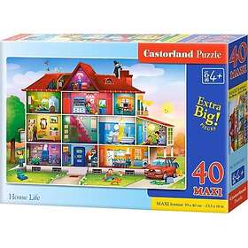 Castorland Husliv 40 Bitar