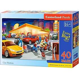 Castorland Bensinstation 40 Pieces