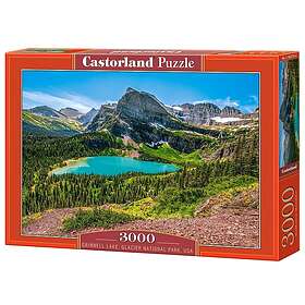 Castorland Grinnell Lake Glacier Nationalpark 3000 Bitar