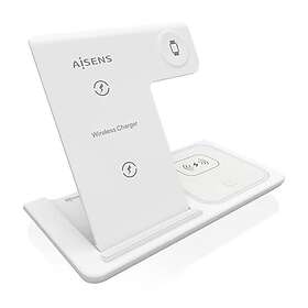 AISENS ASCH-15W3WC044-W 3-i-1 Langaton Laturi 15W