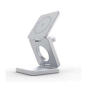 Watio Wave 2-i-1 trådlös laddare magnetisk laddningsstation