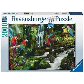 Ravensburger Färgglada papegojor i djungeln 2000 Bitar