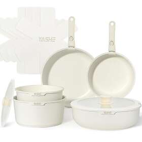 YASHE BZD-DCO1W 13 Pcs Cookware Set