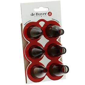 de Buyer Plain Nozzles 6 Pack