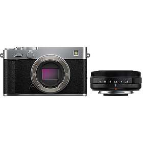 Fujifilm X-E5 Argent + XF 27mm f/2.8 R WR