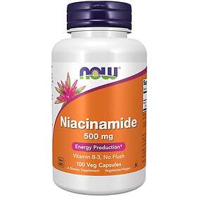 Now Foods Niacinamid 500mg 100 Kapslar