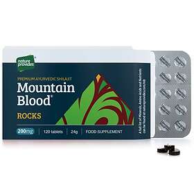 Nature Provides Mountain Blood Shilajit 200mg 120 Tablets