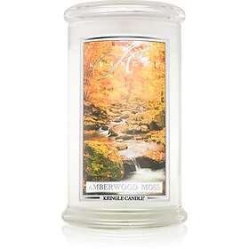 Kringle Candle Amberwood Moss Tuoksukynttilä 624g